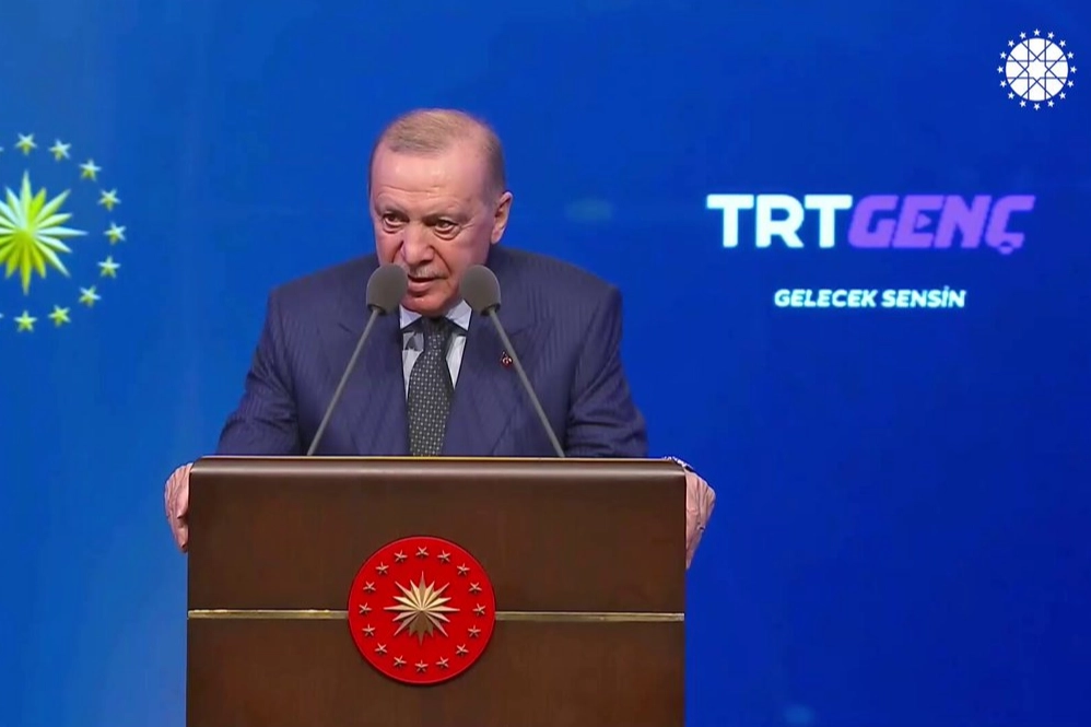 Cumhurbaşkanı Erdoğan TRT'nin 'Gen&ccedil;' kanalını a&ccedil;tı