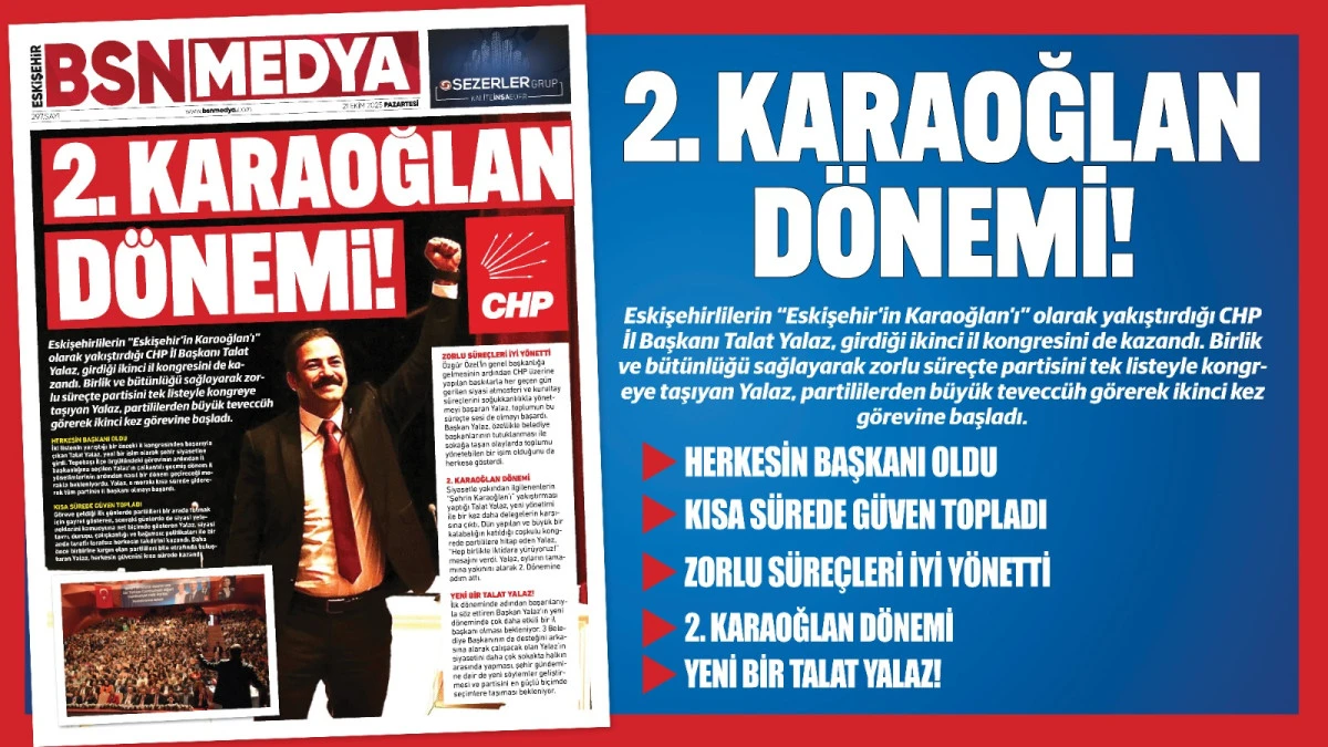 2. Karaoğlan dönemi!