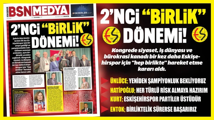 2nci “birlik” dönemi!