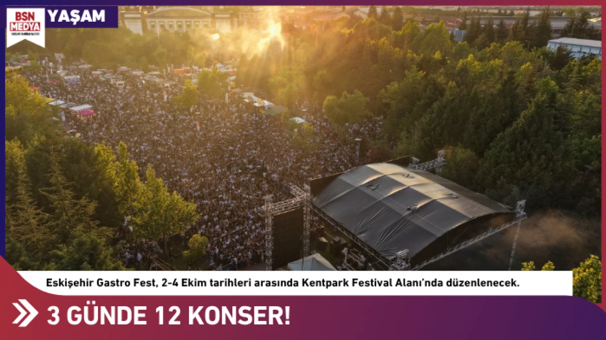 3 G&uuml;nde 12 konser!