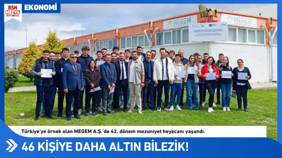 46 kişiye daha altın bilezik!