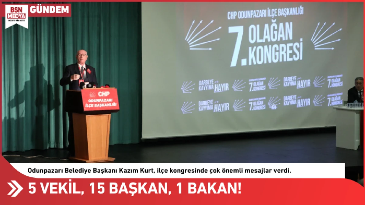 5 vekil, 15 başkan, 1 bakanımız olacak!