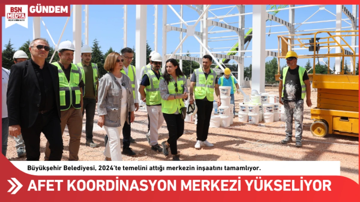 Afet Koordinasyon Merkezi yükseliyor
