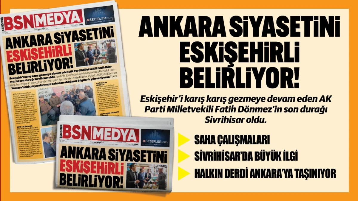 Ankara siyasetini Eskişehirli belirliyor!