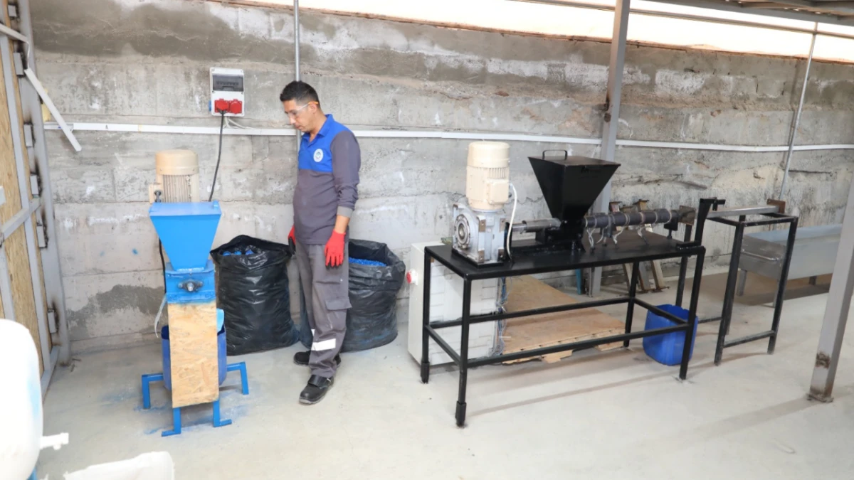 Atıklar hizmete d&ouml;n&uuml;yor!