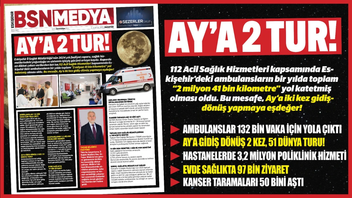 Ay’a 2 tur!