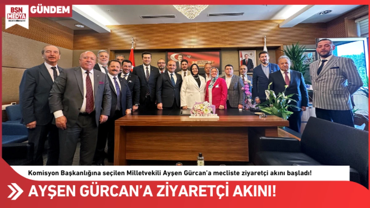 Ayşen Gürcan’a ziyaretçi akını!