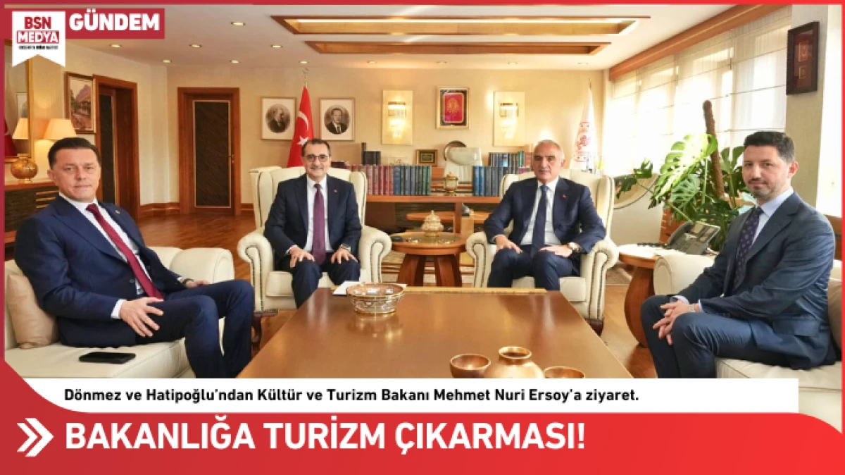 Bakanlığa turizm &ccedil;ıkarması!