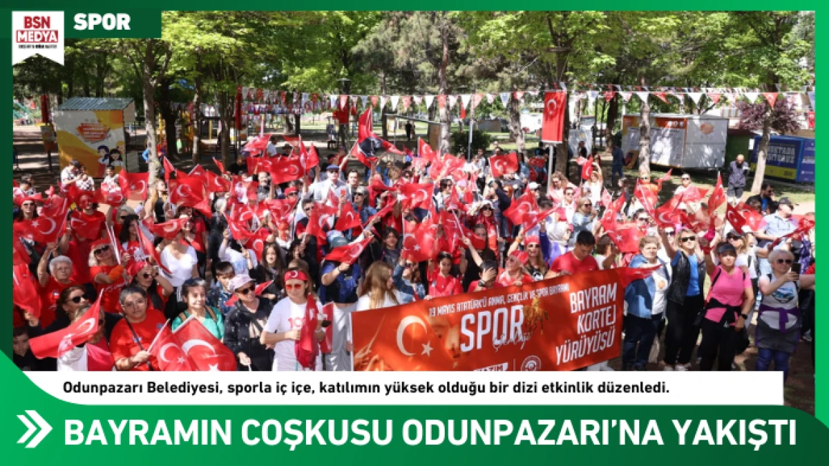 Bayram coşkusu Odunpazarı’na yakıştı!