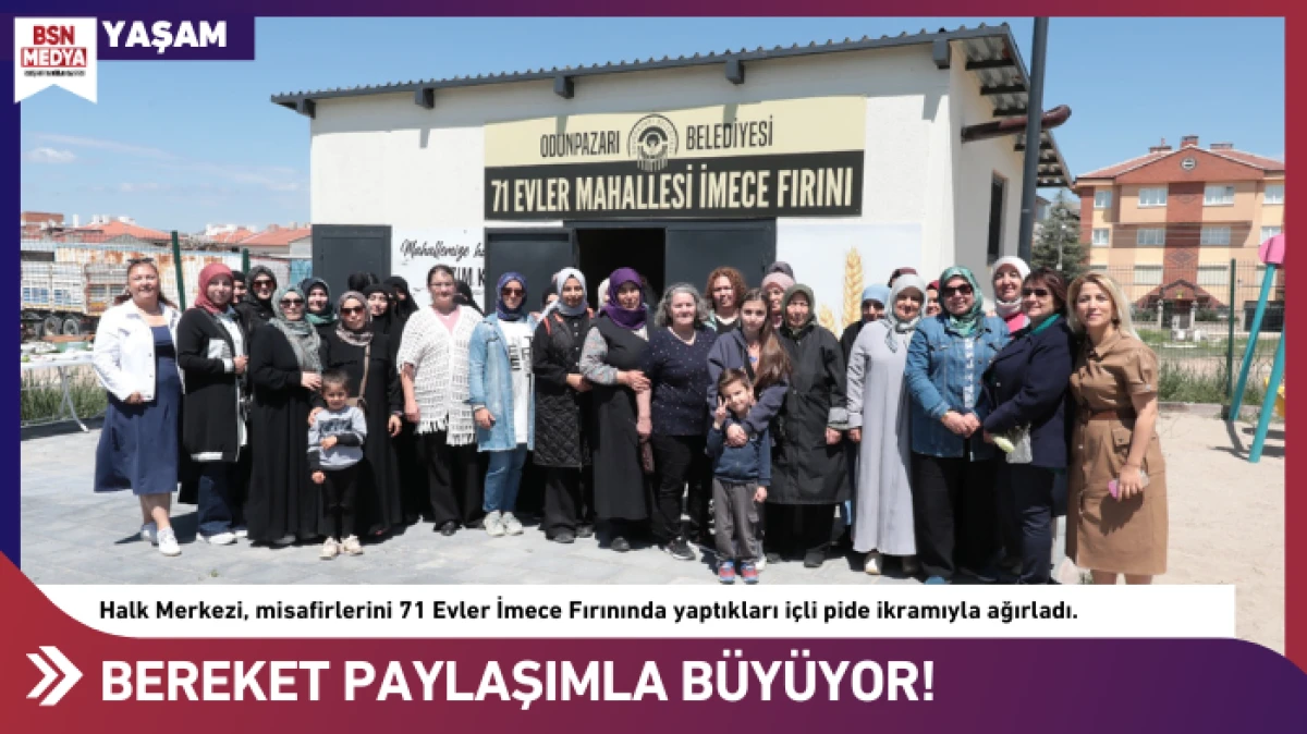 Bereket dayanışma ile büyüyor