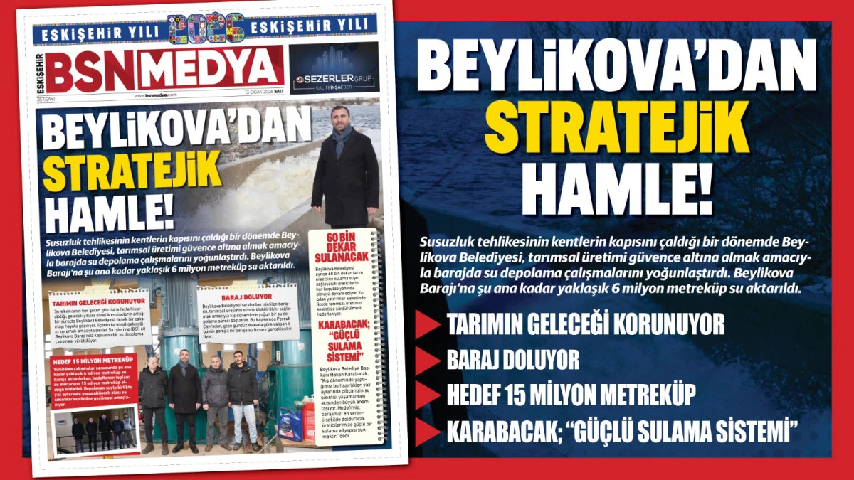 Beylikova&rsquo;dan stratejik hamle!