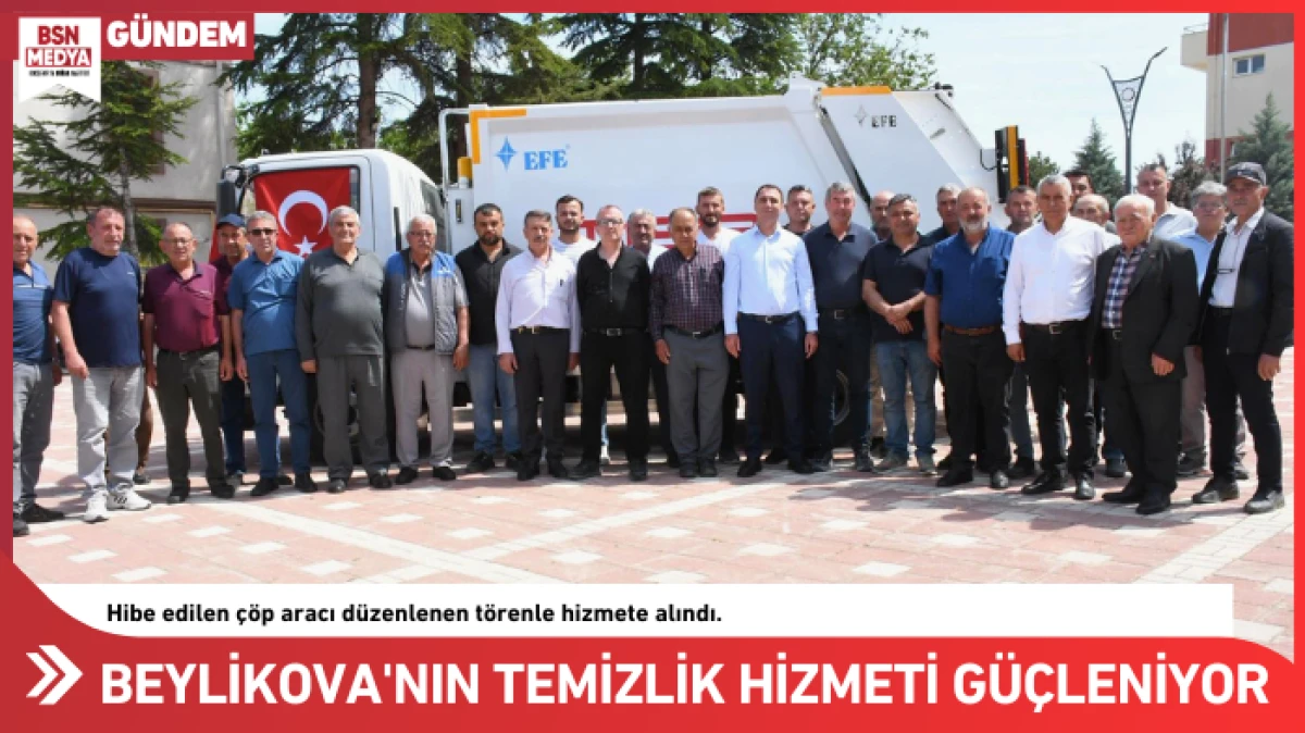 Beylikova'nın temizlik hizmeti g&uuml;&ccedil;leniyor!