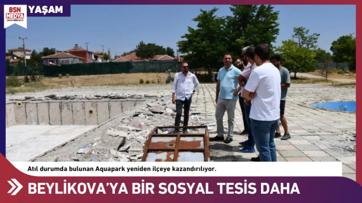 Beylikova’ya bir sosyal tesis daha!
