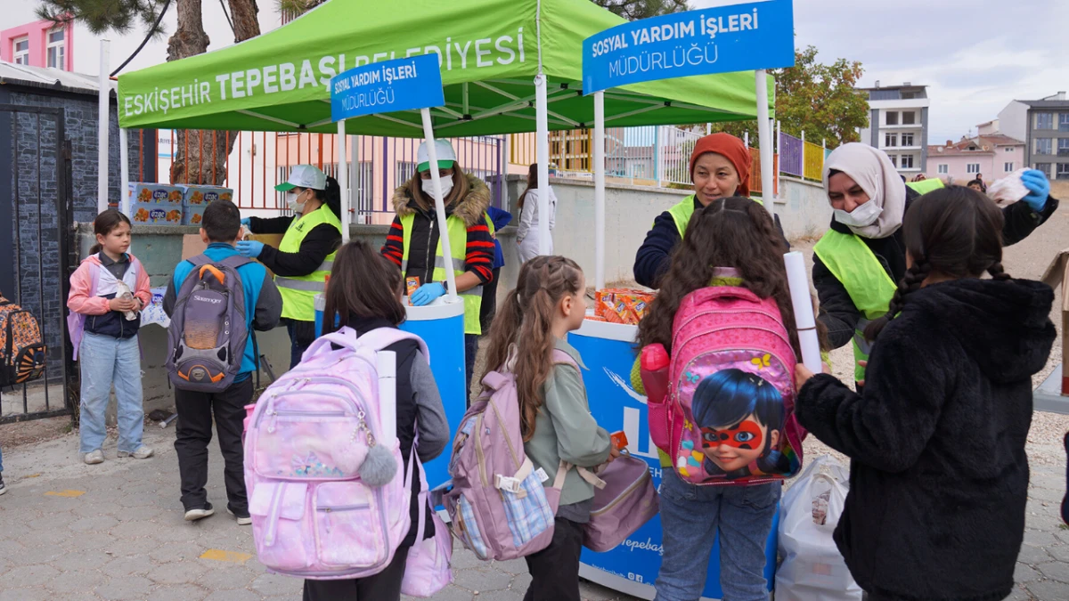 Binlerce öğrenciye beslenme desteği