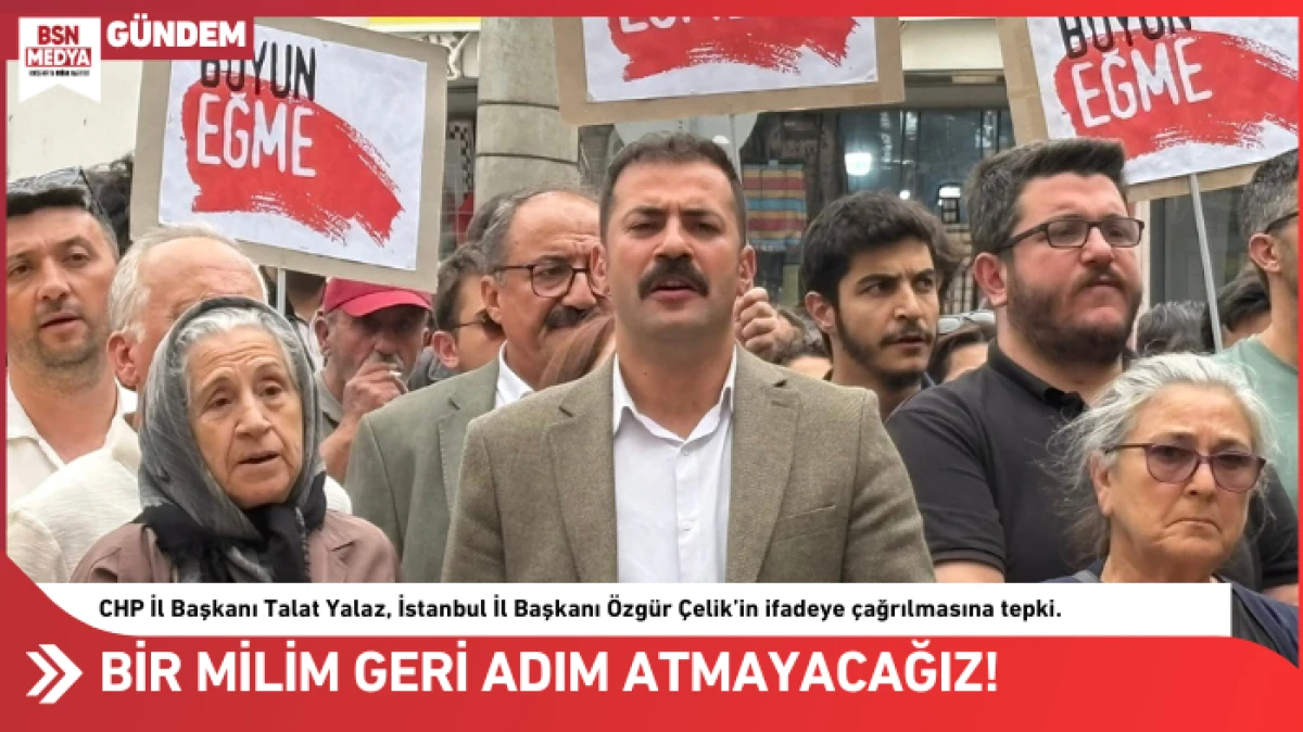 Bir milim geri adım atmayacağız!