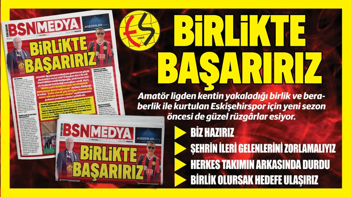 Birlikte başarırız!