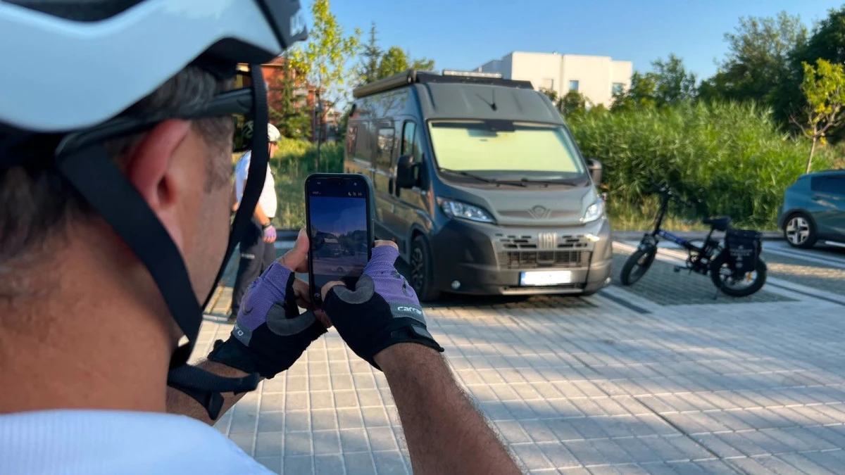 Bisikletli Zabıta&rsquo;dan kanlıkavak&rsquo;ta sıkı denetim