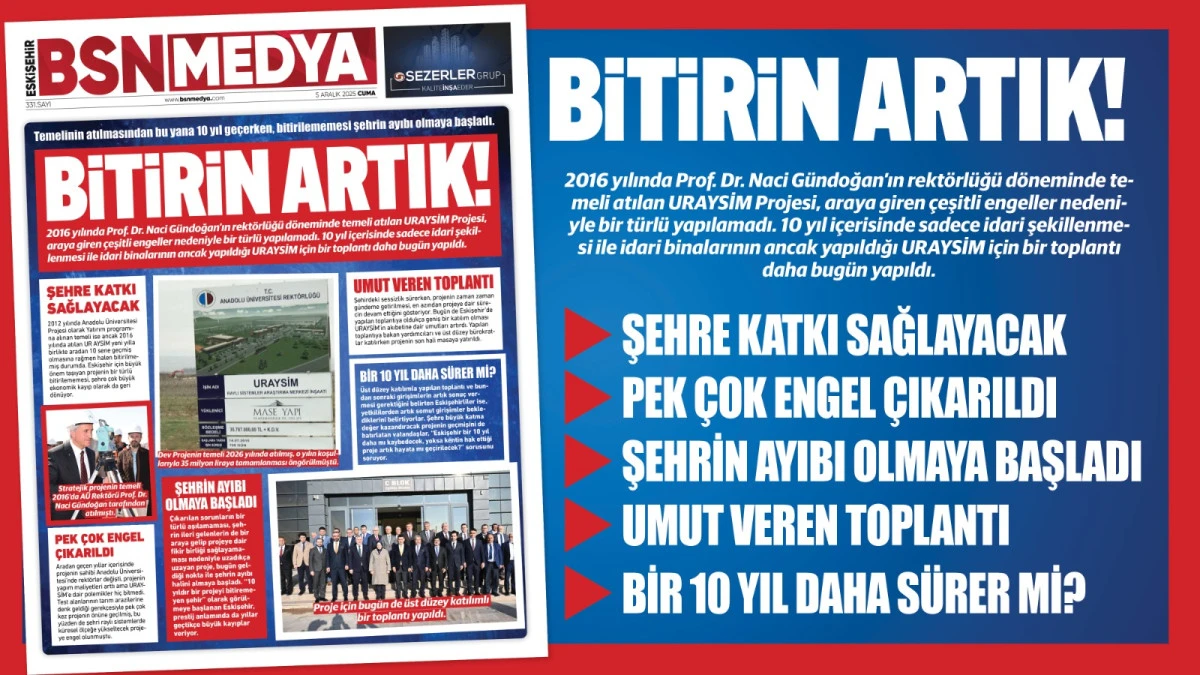 Bitirin artık!