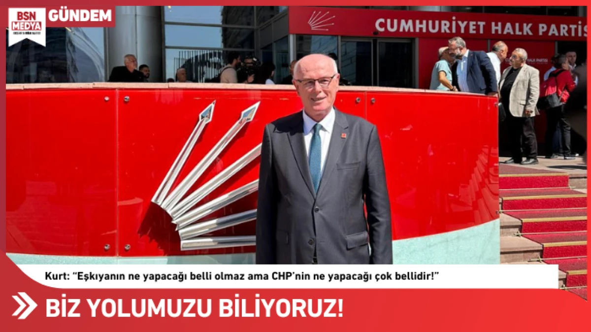 Biz yolumuzu biliyoruz!