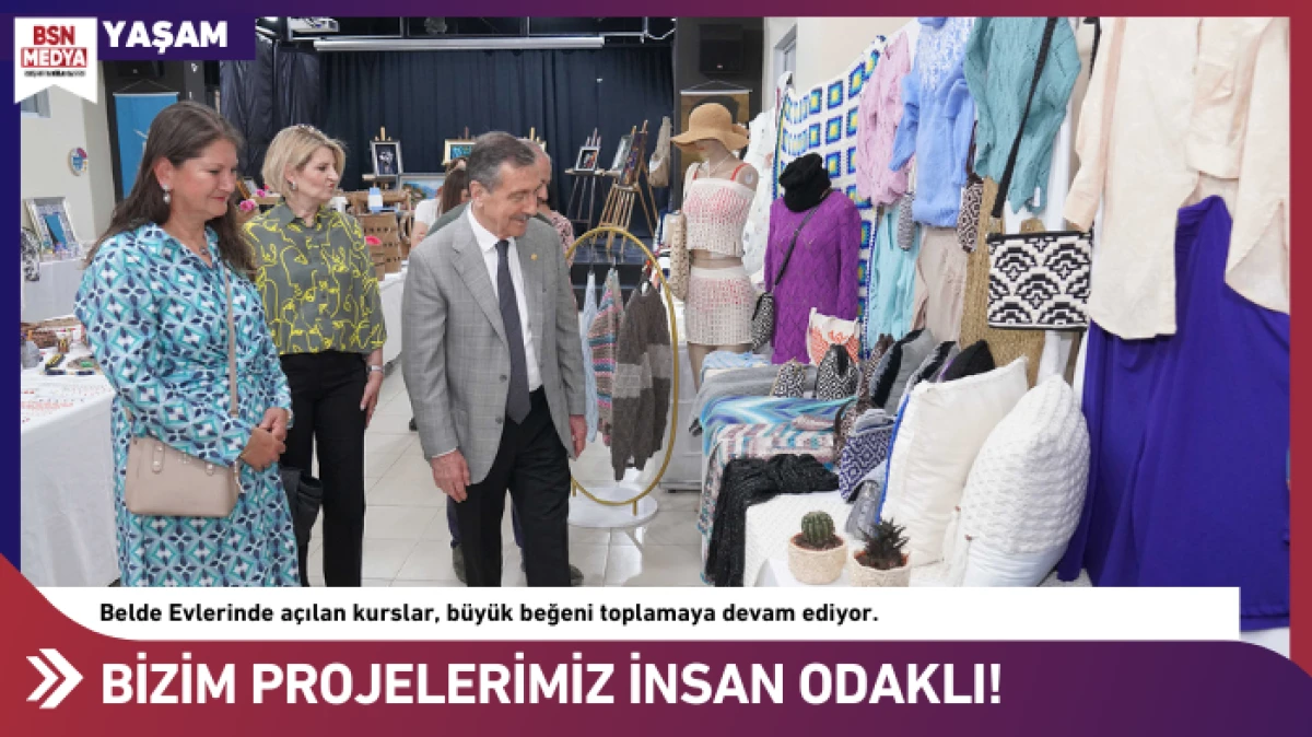 Bizim projelerimiz insan odaklı!