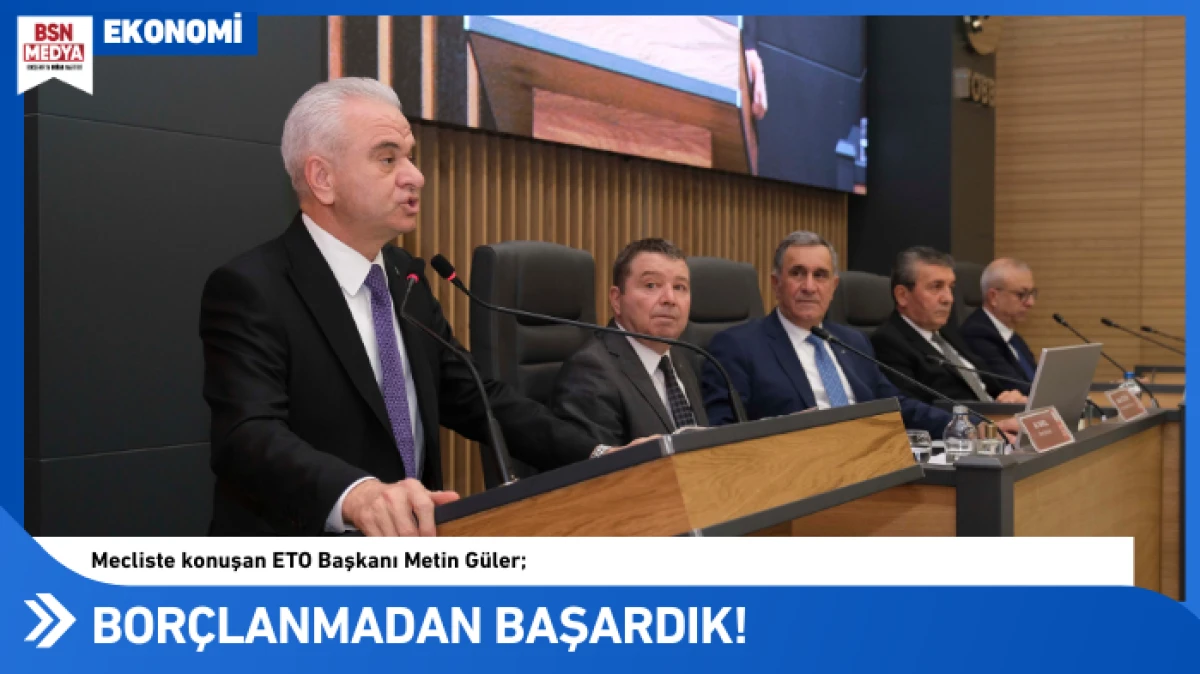 Bor&ccedil;lanmadan başardık!