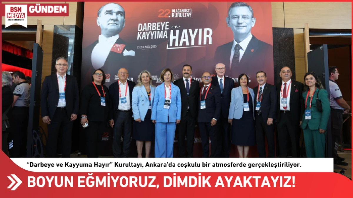 Boyun eğmiyoruz dimdik ayaktayız!