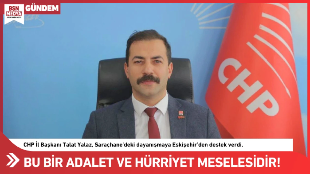 Bu bir adalet ve h&uuml;rriyet meselesidir!
