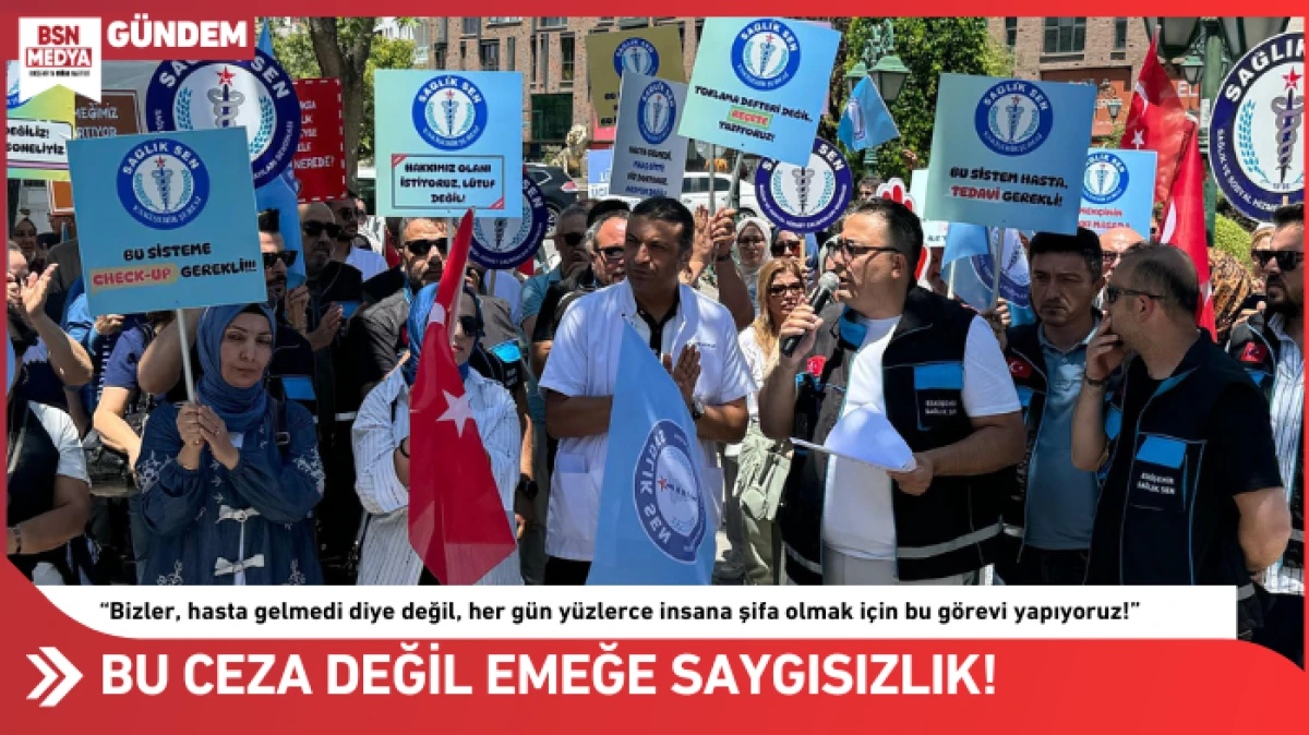 Bu ceza değil emeğe saygısızlıktır!