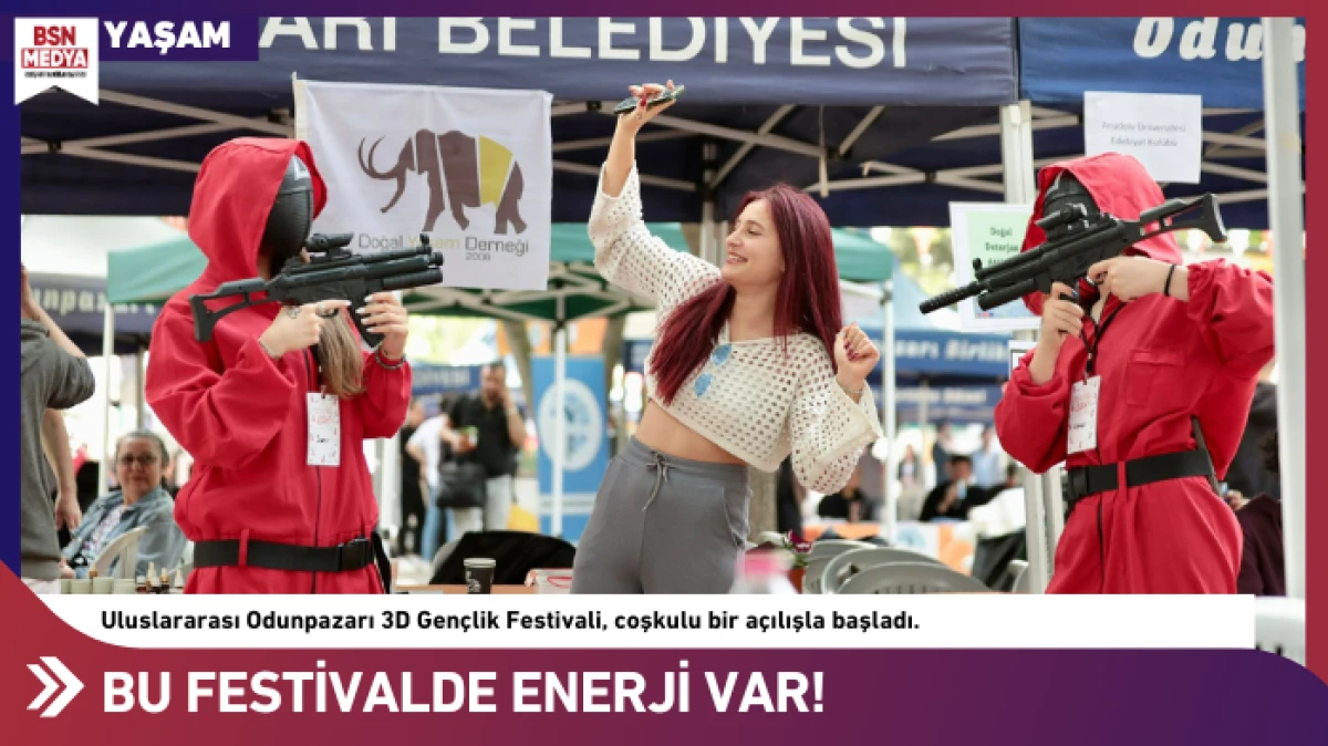 Bu festivalde enerji var!