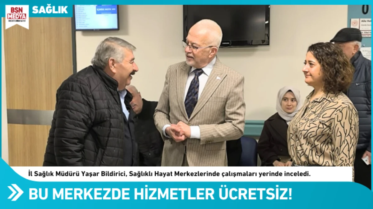 Bu merkezde hizmetler &uuml;cretsiz!