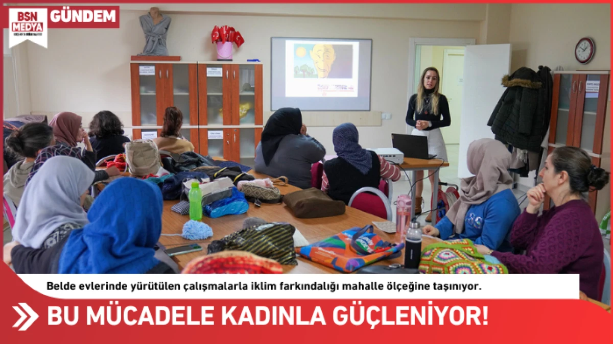 Bu m&uuml;cadele kadınla g&uuml;&ccedil;leniyor!