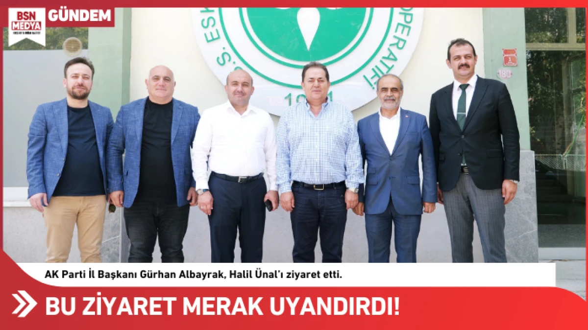 Bu ziyaret merak uyandırdı!