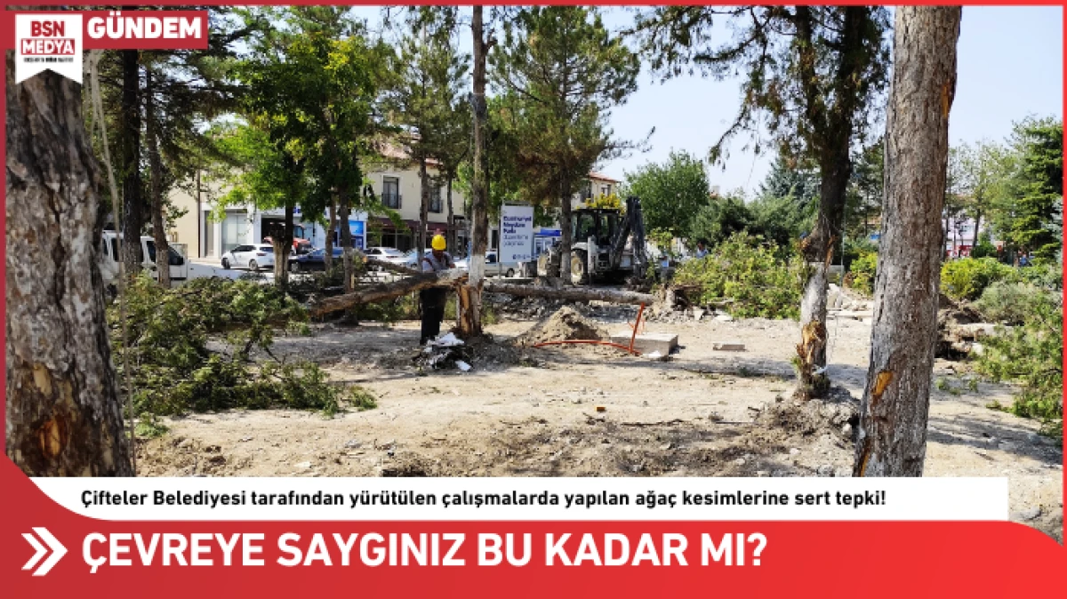 Çevreye saygınız bu kadar mı?