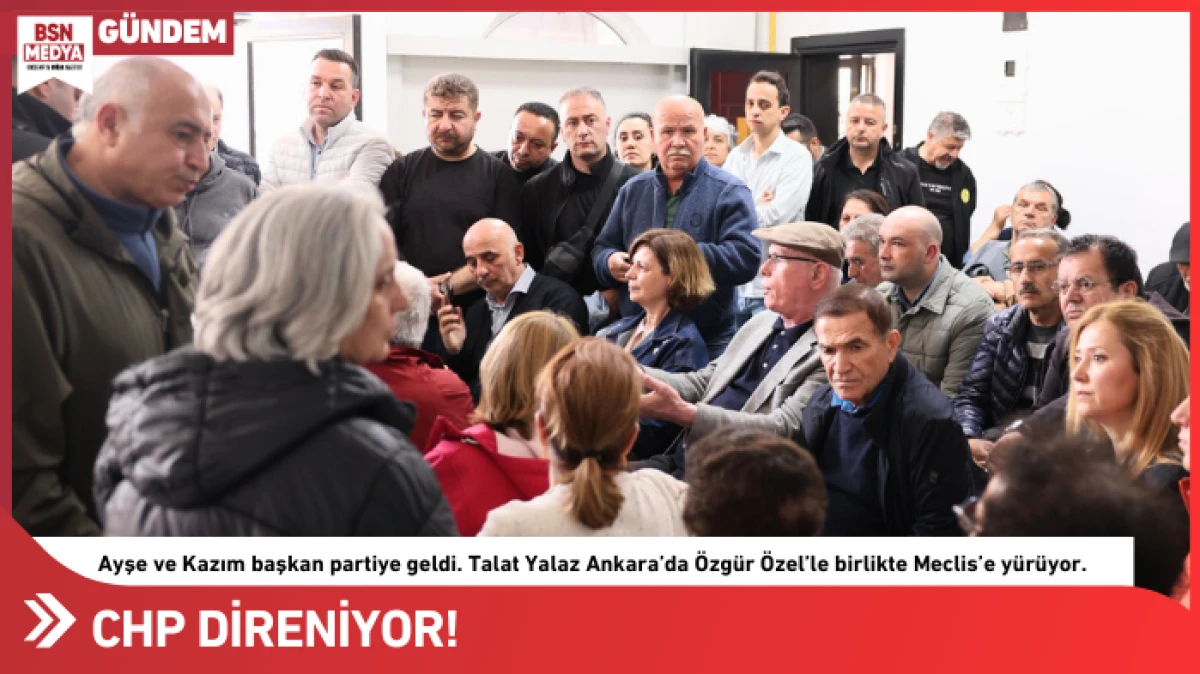CHP direniyor!