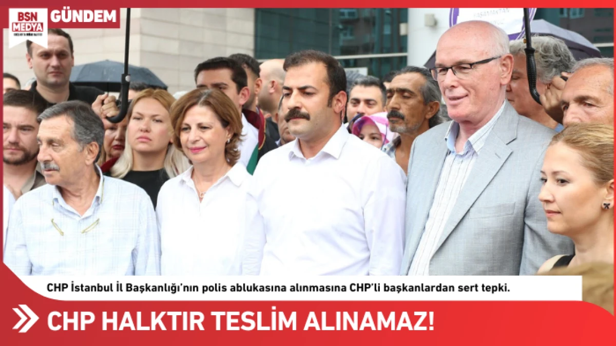 CHP halktır teslim alınamaz!
