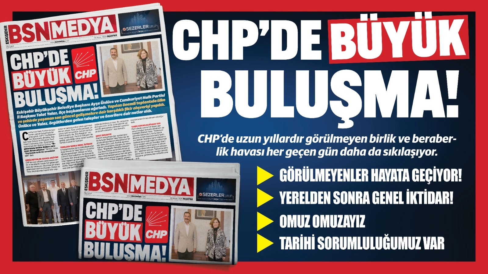 CHP’de “büyük” buluşma!