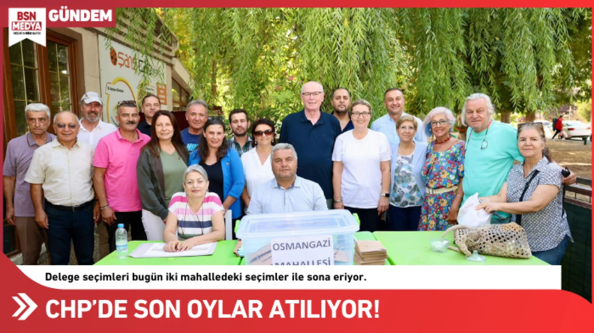 CHP’de son oylar atılıyor!