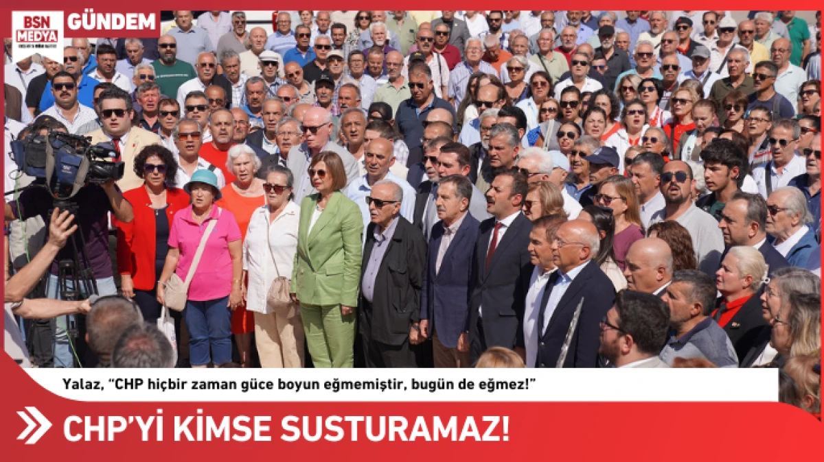 CHP’yi kimse susturamaz!
