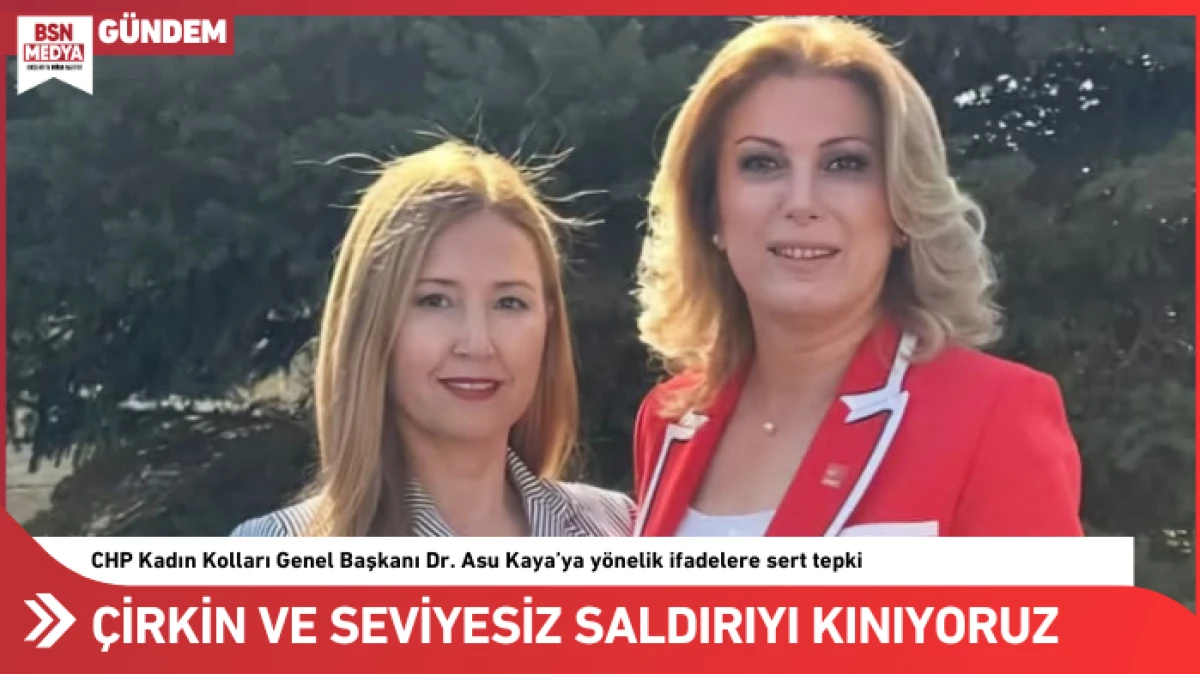 Çirkin ve seviyesiz saldırıyı kınıyoruz