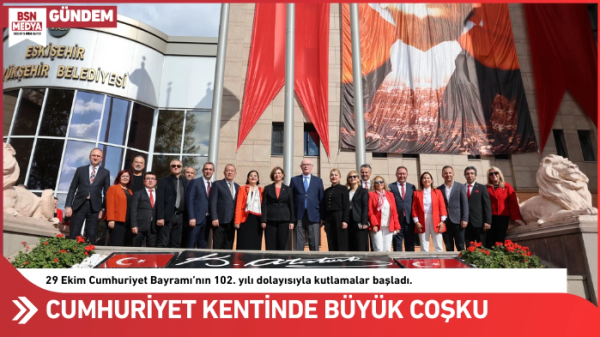 Cumhuriyet kentinde Cumhuriyet coşkusu