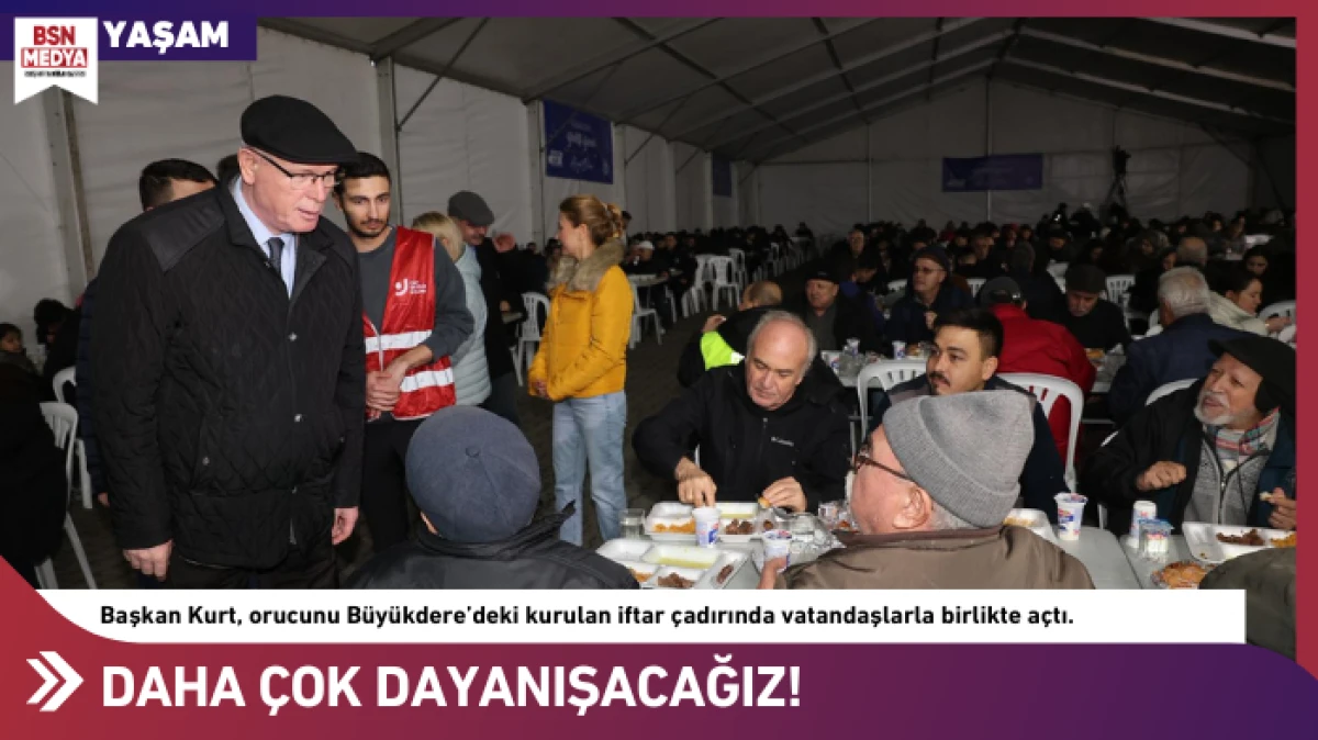 Daha &ccedil;ok dayanışacağız!