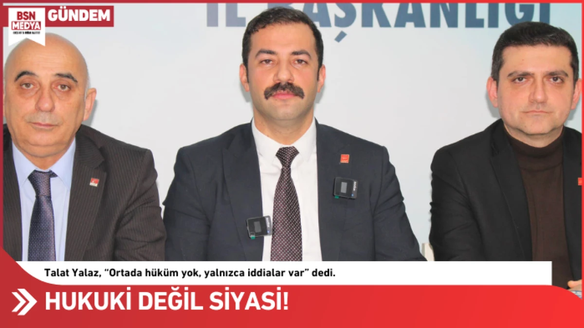 Davalar Hukuki Değil Siyasidir!