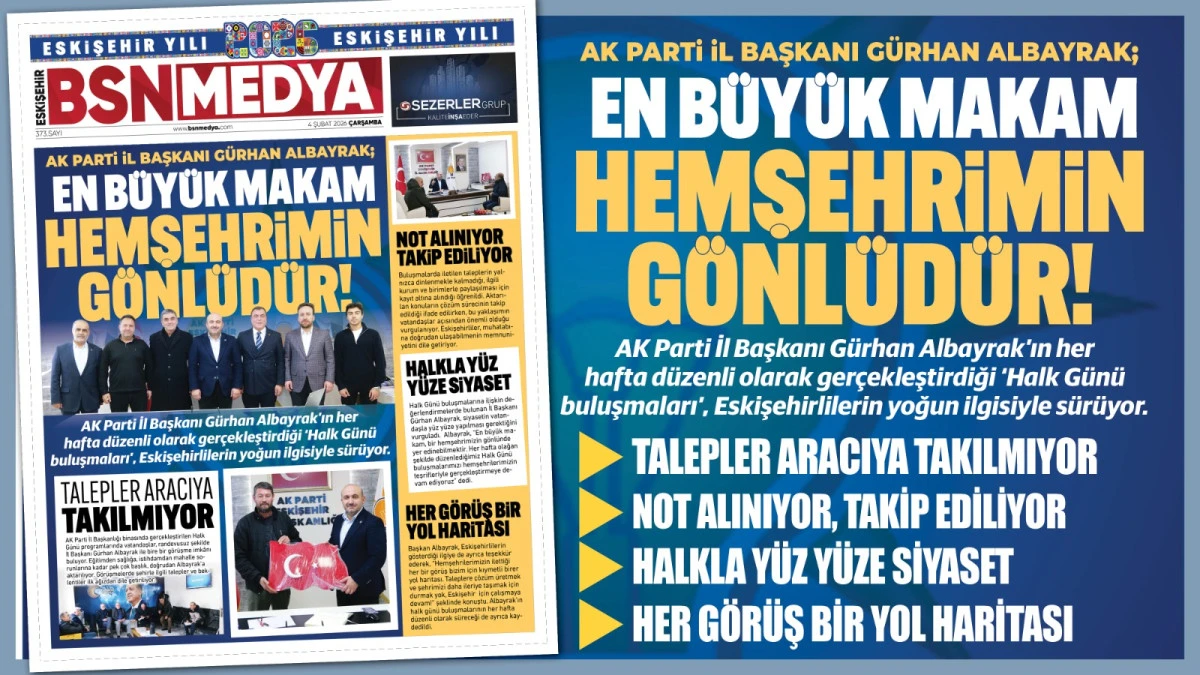 En b&uuml;y&uuml;k makam hemşehrimin g&ouml;nl&uuml;d&uuml;r!