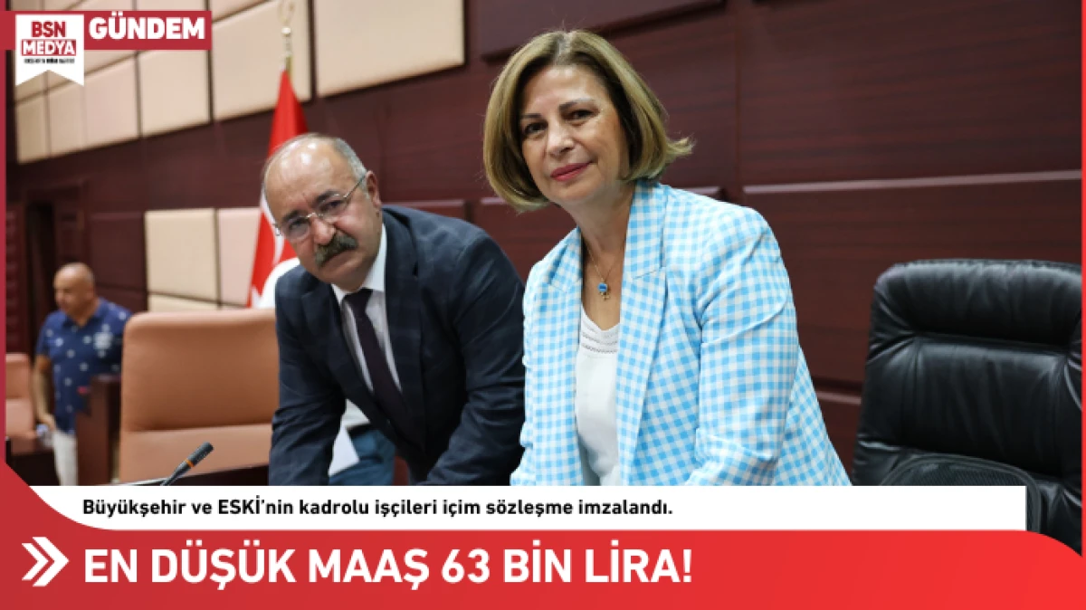 En düşük maaş 63 Bin Lira!