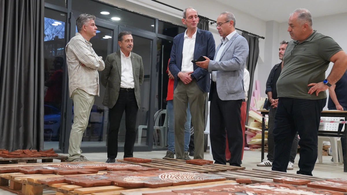 Eserleri incelediler