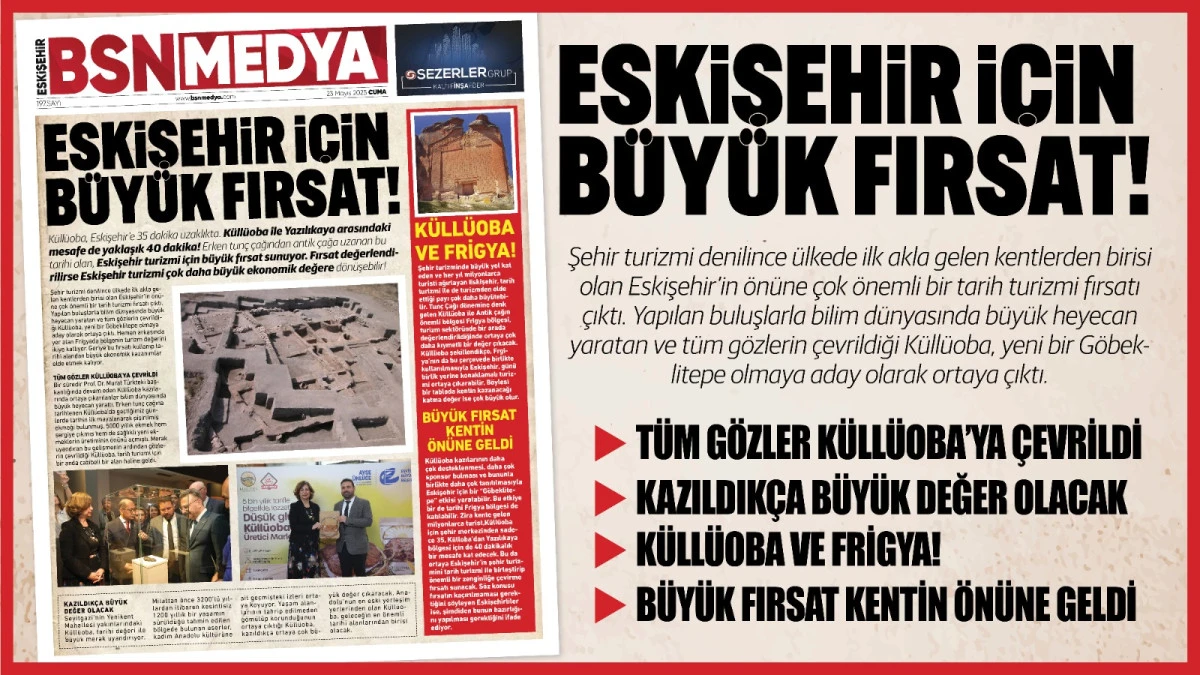 Eskişehir için büyük fırsat!