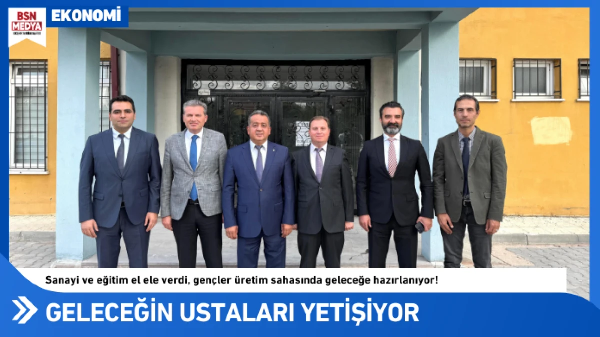 Eskişehir Sanayisi Geleceğin Ustalarını Yetiştiriyor