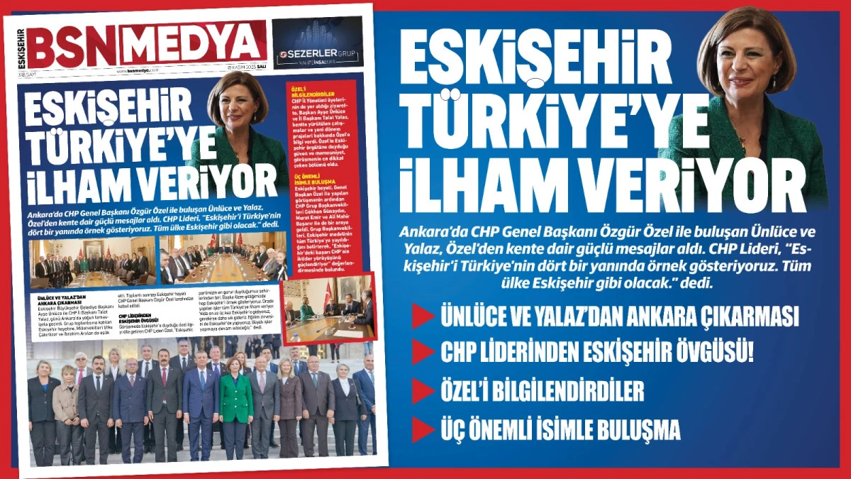 Eskişehir Türkiye’ye ilham veriyor!