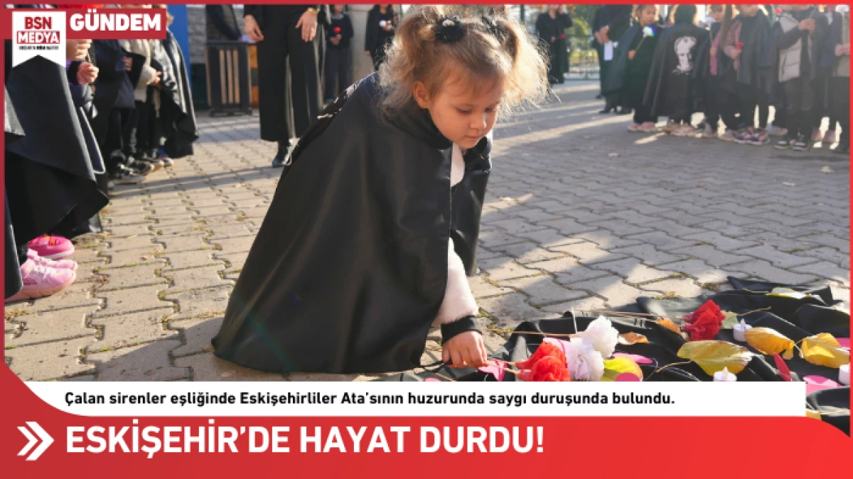 Eskişehir’de hayat durdu!