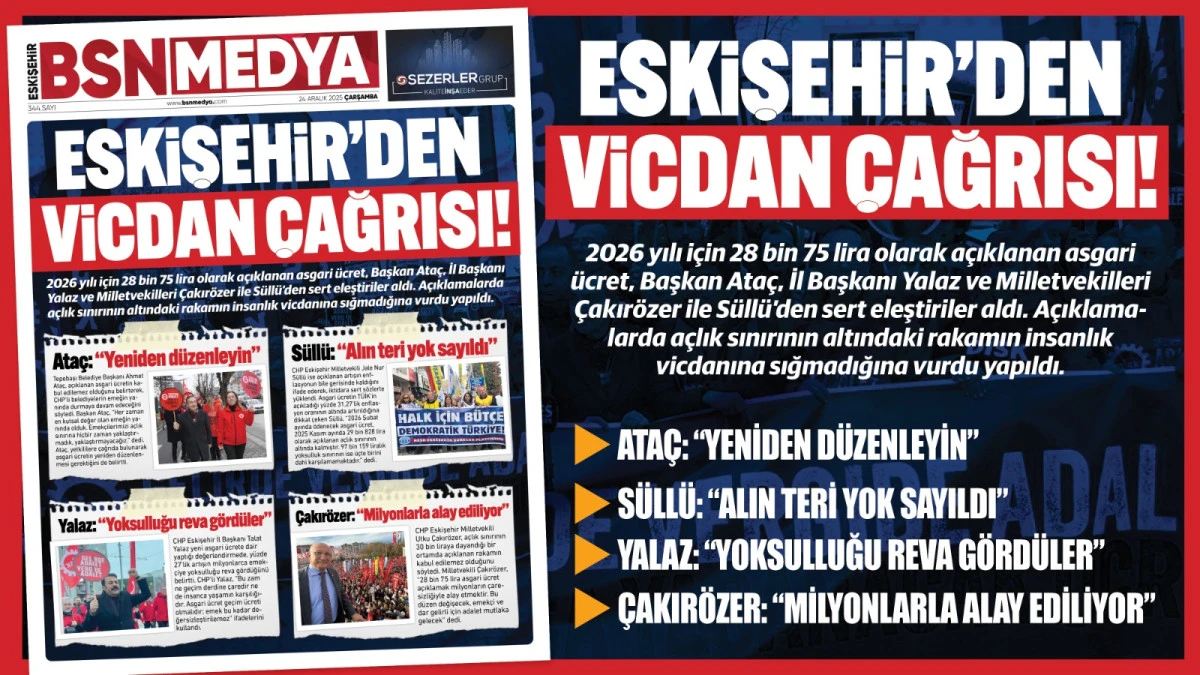 Eskişehir&rsquo;den vicdan &ccedil;ağrısı!